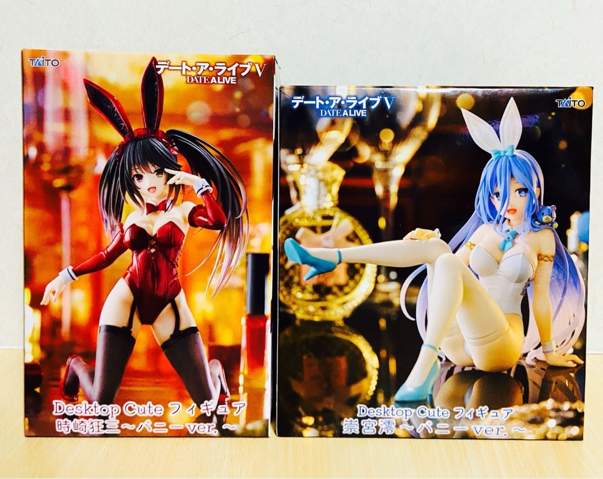 デスクトップキュート プライズフィギュア まとめ売り 14点 デート・ア・ライブV BiCute Bunnies Figure Desktop Cute 時崎