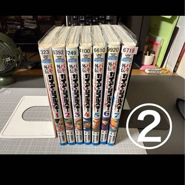 【要確認!2口同時ご購入商品】②バキ外伝ガイアとシコルスキー1-7巻(5-7)