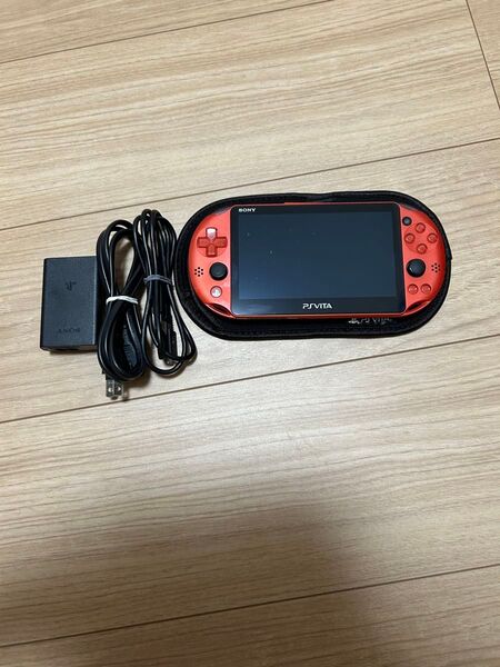 PS Vita オレンジ 本体 充電器付き