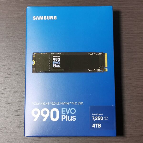 Samsung 990 EVO Plus 4TB MZ-V9S4T0B-IT サムスン SSD NVMe