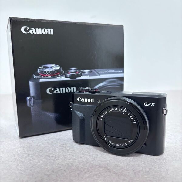 【極美品】Canon キャノン PowerShot G7X MarkII コンパクトデジタルカメラ 付属品付
