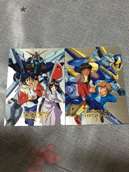 カードダスマスターズ ガンダムクロニクル3 機動戦士ガンダムX SP6 ガロード ティファ Vガンダム SP4 ウッソ シャクティ