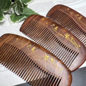 沈香木櫛 オシャレ 可愛い 身だしなみ リラックス効果 安眠効果 厄除け