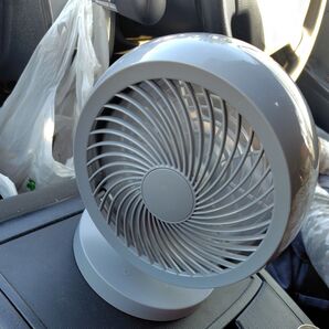 USB扇風機 グレー