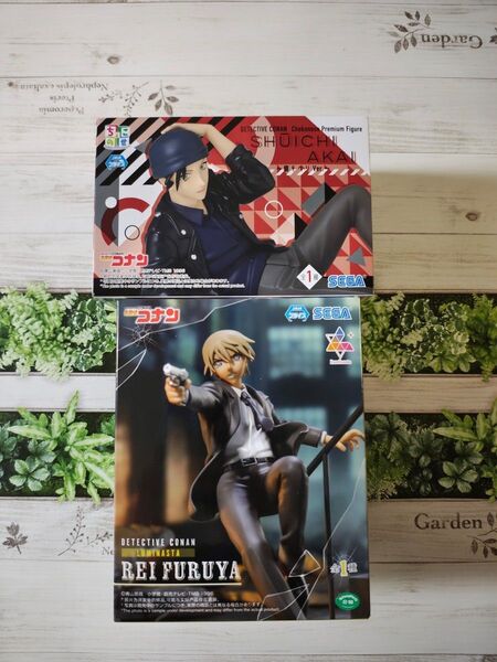 名探偵コナン Luminasta 降谷 零 ちょこのせフィギュア 赤井秀一 寝そべりver 中身のみ2個 セット