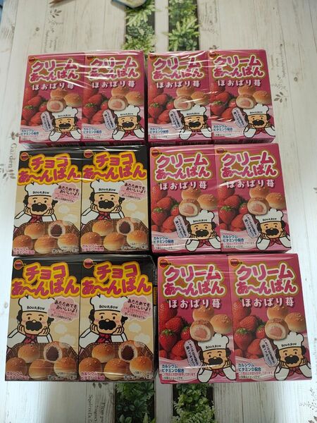 お菓子 詰め合わせ チョコあ~んぱん クリームあ~んぱん ほおばり苺 計60個