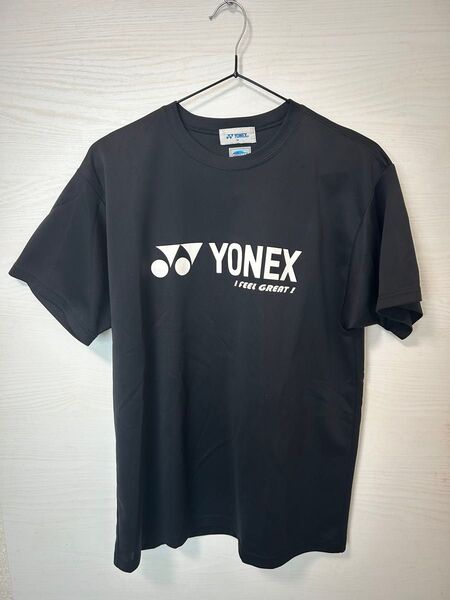 YONEX ヨネックス Tシャツ 練習着 ブラック 黒 M ①