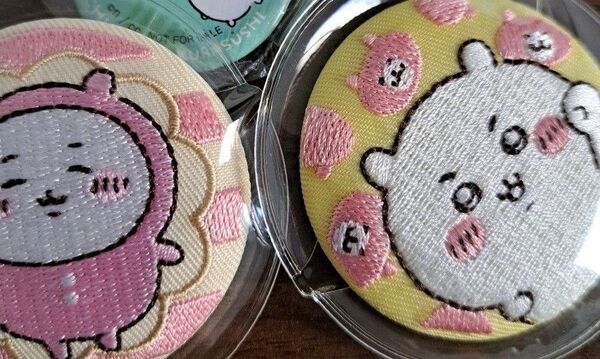 缶バッジ グッズ ちいかわ 2個