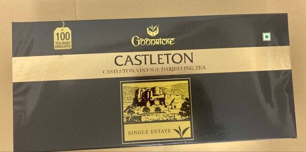 キャッスルトン茶園産ダージリン紅茶ティーバッグ個包装100袋入り