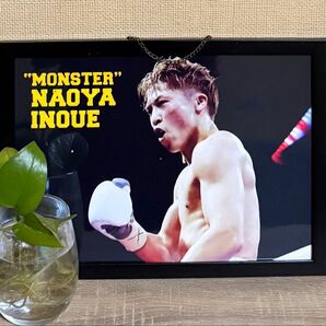 井上尚弥.ラミネートフォトA4 フォトフレームセット