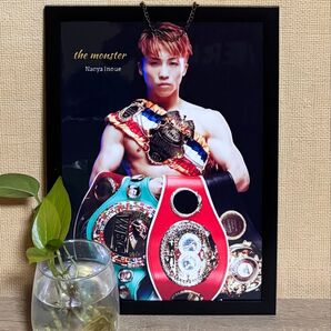 井上尚弥.ラミネートフォトA4 フォトフレームセット