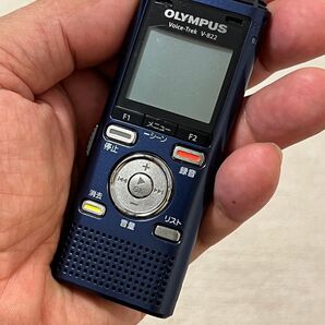 OLYMPUS ICレコーダー Voice-Trek V-822 ブルー 動作品 おまけで2GBのmicro SDカード付き