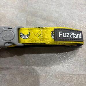 FuzzYard 首輪 バナナ柄 イエロー M