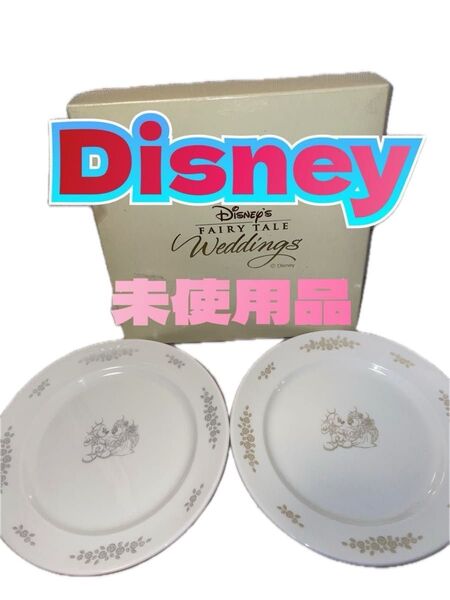 Disney ディズニー アンバサダーホテル NARUMI ケーキプレート 18cm 2枚 お皿 ペア ミッキー ミニー