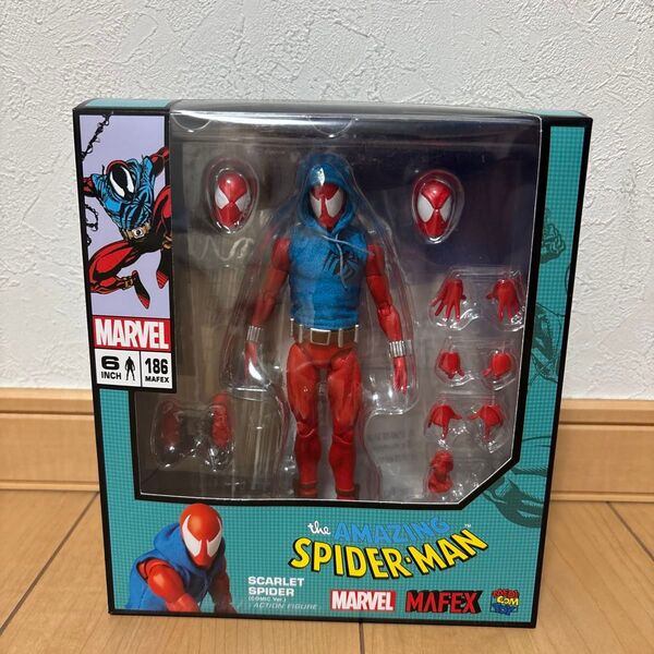 マフェックス No.186 MAFEX SCARLET SPIDER (COMIC Ver.)