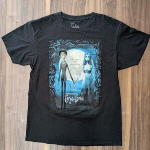 ティム・バートン コープスブライド Tシャツ Lサイズ ブラック