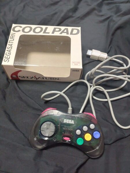 【動作未確認】セガサターン コントローラ クリア スケルトン COOL PAD クールパッド 非売品 SEGASATURN SS