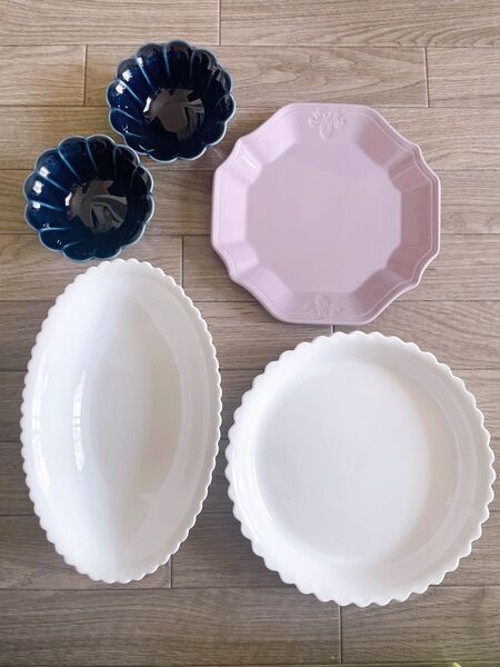 【5点】Francfranc フランフラン 食器 皿 ディッシュ プレート 中古