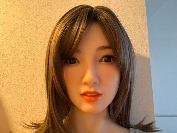シリコン製ヘッド 頭のみ ウィッグタイプ