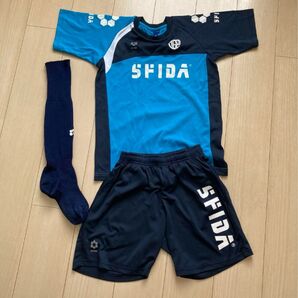 SFIDA サッカーウェア 3点セット 150cm sfida スフィーダ JSNサッカークラブ ユニフォーム