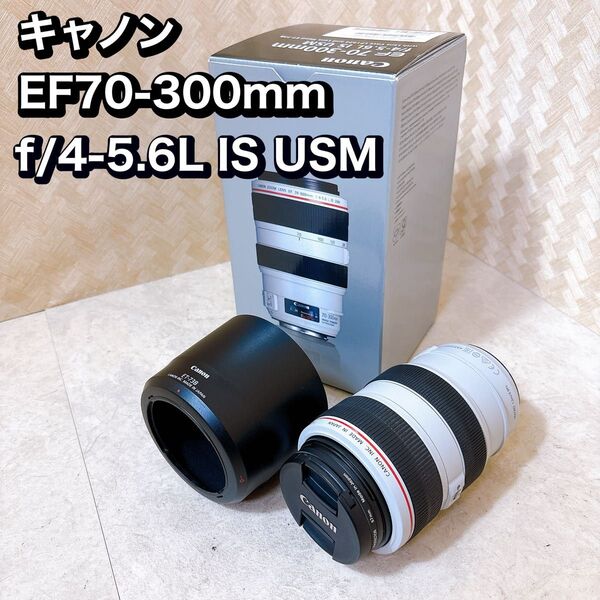 Canon キャノン 望遠ズームレンズ EF70-300mm F4-5.6 L