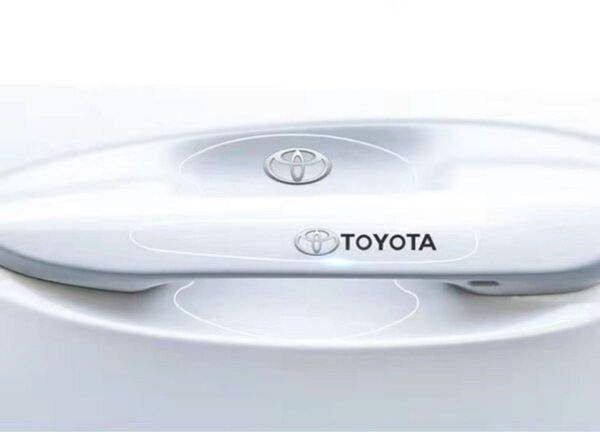 トヨタ TOYOTA ドアハンドルプロテクター ドアノブ傷防止 8枚セット