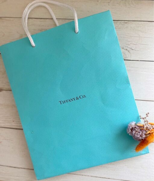 Tiffany Co ティファニー ブランド紙袋 ショップ袋 ティファニーブルー