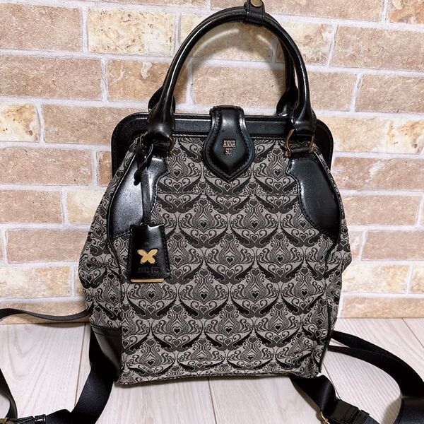 美品 ANNA SUI(アナスイ)リュック ハンドバッグ