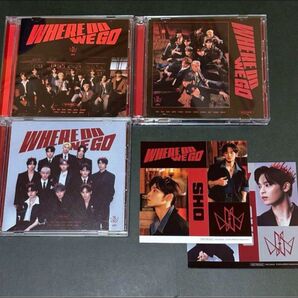 JO1 WHERE DO WE GO CD WDWG 與那城奨 セット 三形態
