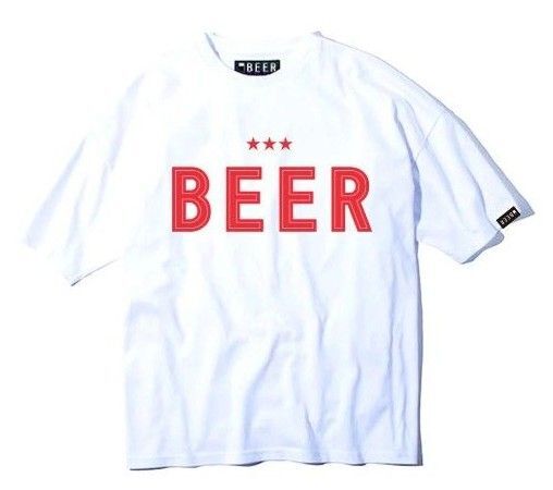 送料込★稀少早い者勝ち★オリオンビール公式通販限定★新品★完売 BEERロゴTシャツ ホワイト
