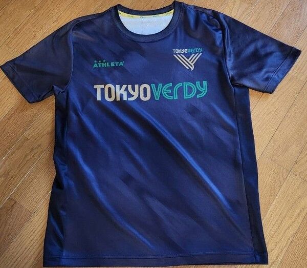 送料込★美品★東京ヴェルディ★2024アスレタコンフィットシャツ(BLK)