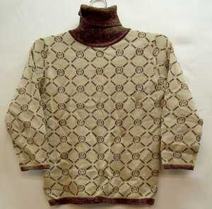  old clothes * Cecil McBee *CECIL McBEE* high‐necked knitted * beige 