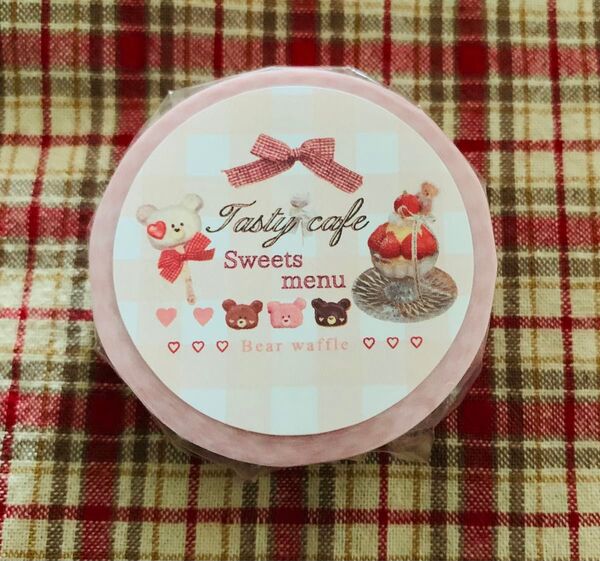 アロマンティック×tasty cafe マスキングテープ