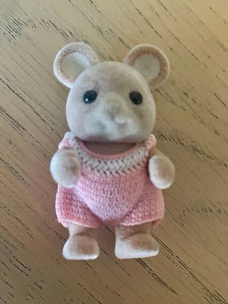 当時物 初期 シルバニアファミリーネズミの赤ちゃん