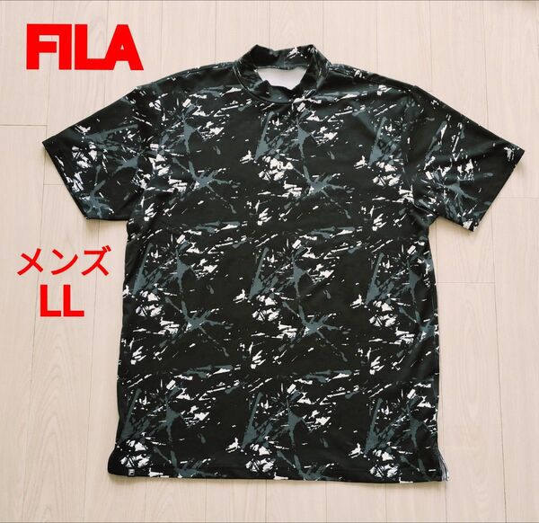 フィラ【LLサイズ】FILA ゴルフ メンズ モックネック半袖シャツ ML5CM627G