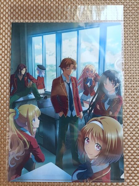 ようこそ実力至上主義の教室へ 2nd Season A4クリアファイル プロジェクトビジュアル よう実 トモセシュンサク