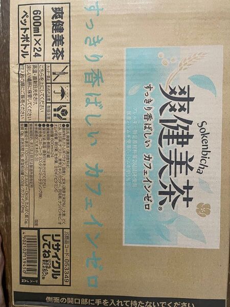 爽健美茶 600ml 1ケース24本
