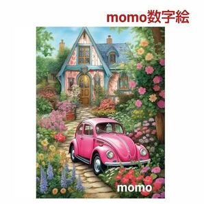 【23E7】数字絵 ペイントバイナンバー 油絵 大人の塗り絵