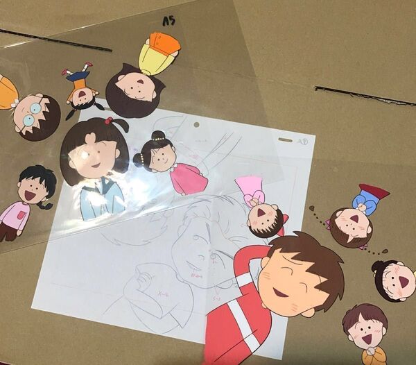 ちびまる子ちゃん セル画 ED