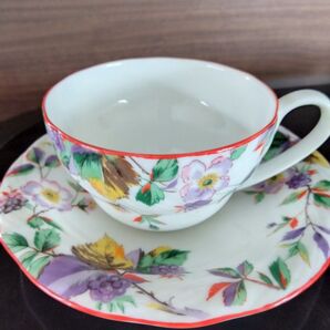 KENZOカップ&ソーサー 花柄 陶磁器 1客