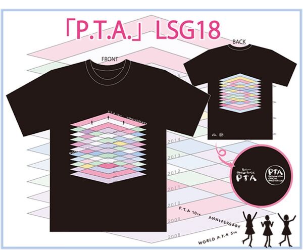 Perfume P.T.A. LSG18 TシャツM パフュームファンクラブ限定