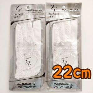 イオンスポーツ ゼロフィット ゴルフグローブ 22cm×2枚