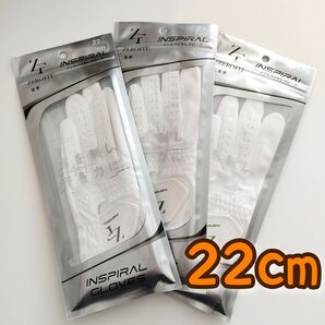 イオンスポーツ ゼロフィット ゴルフグローブ 22cm×3枚