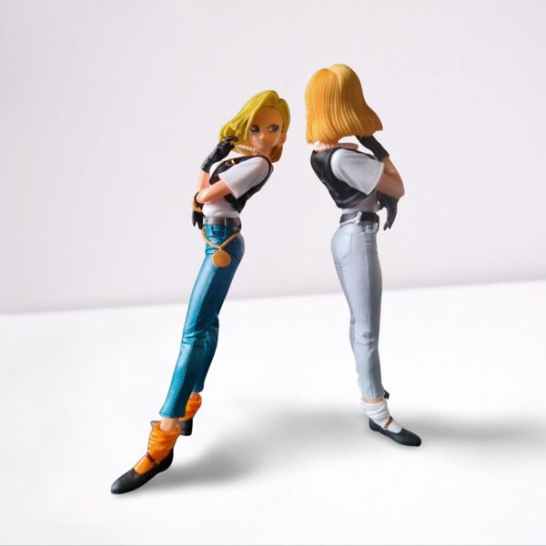 【ジャンク品】ドラゴンボールZ GLITTER &GLAMOURS 人造人間18号2点セット