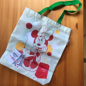  free shipping [ not for sale ]KIRIN* Minnie Mouse tote bag 