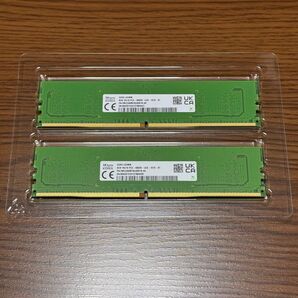 SK hynix DDR5 UDIMM 8GB 4800B 2枚組