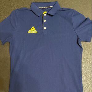 ★★★新品未使用★★★adidas ポロシャツ ネイビー メンズ Mサイズ