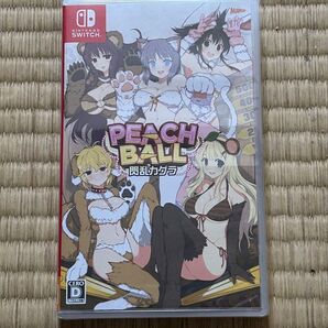 【新品未開封】Nintendo Switch ソフト PEACH BALL 閃乱カグラ シュリンク付き