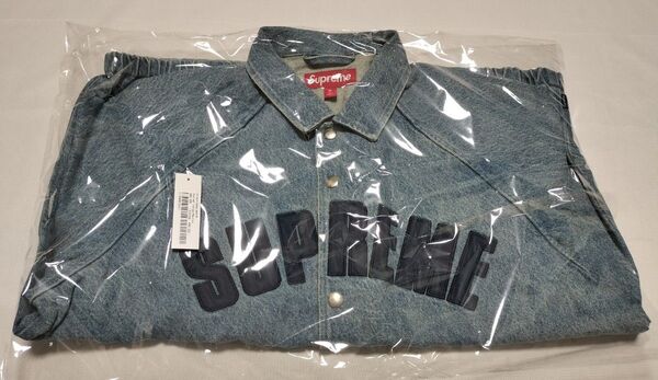 Supreme Arc Denim Coaches Jacket Washed Indigo Medium 新品未開封