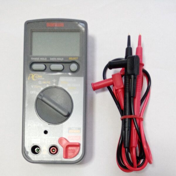 ジャンク:SANWA サンワ デジタルマルチメーター PC20TK DIGITAL MULTIMETER